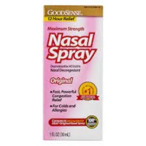 Cloud9Liquor. Goodsense Nasal Decongestant Spray, 12Hour Relief